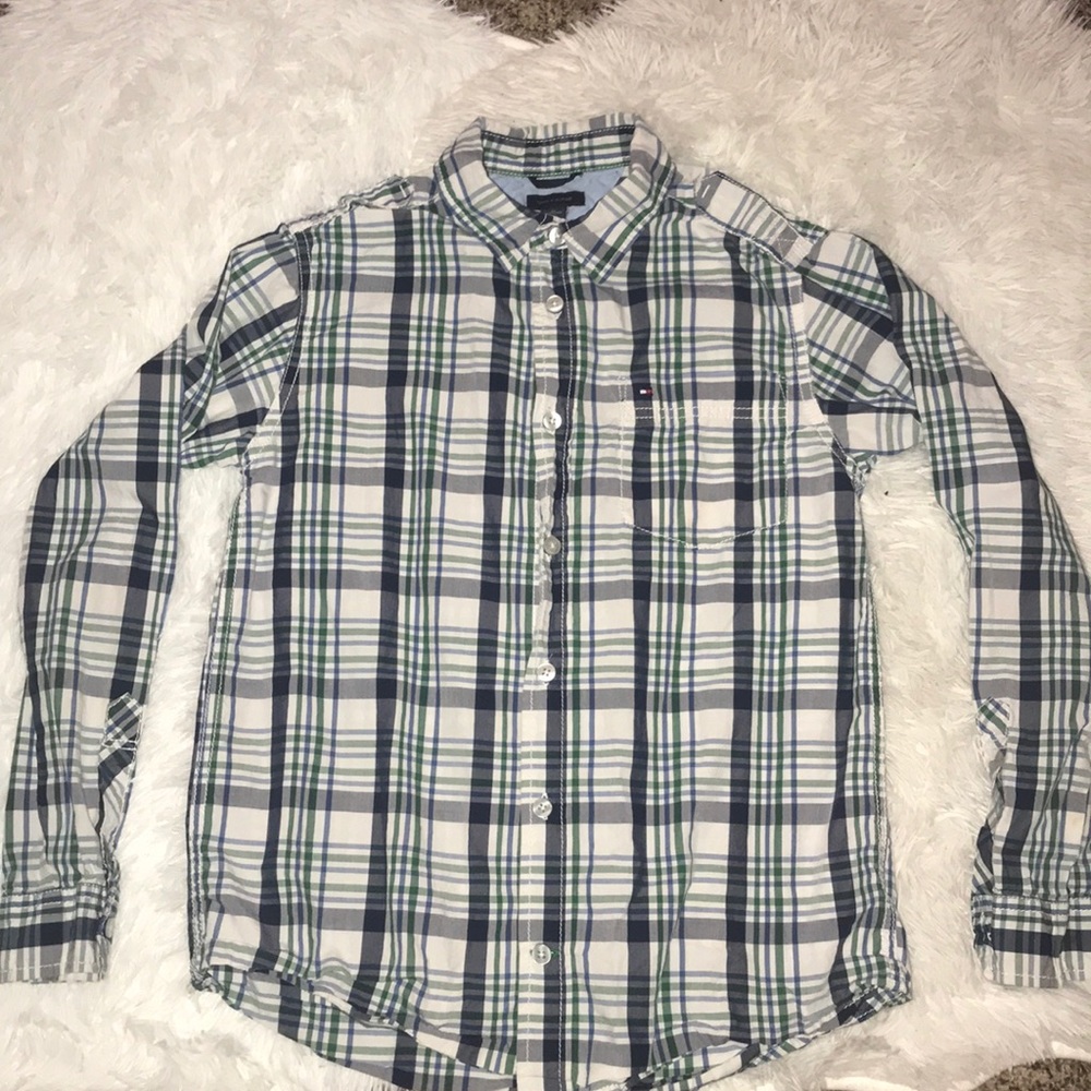 Tommy Hilfiger Plaid Button Down